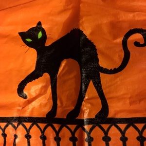 Lg felt lined Tablecloth & bag tea light walkway lights